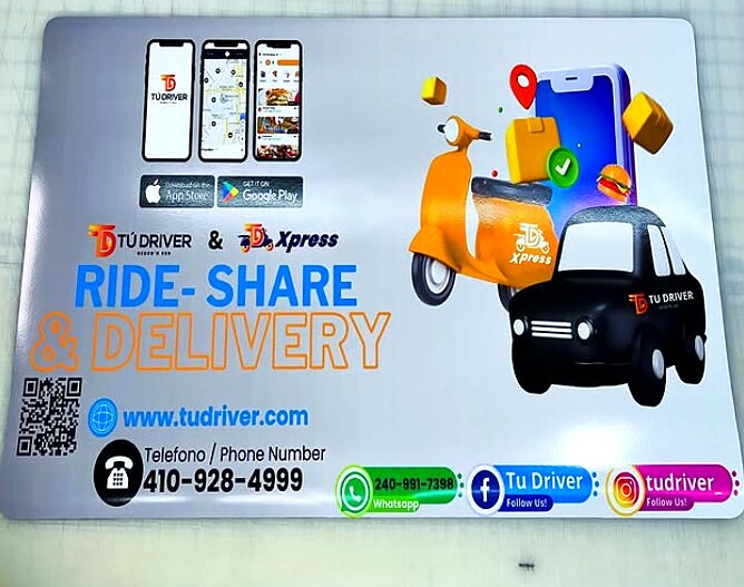 Tu Driver — Vehicle Magnet