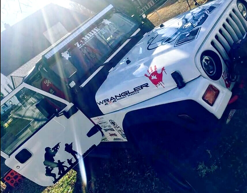 Jeep Wrangler Custom Decals