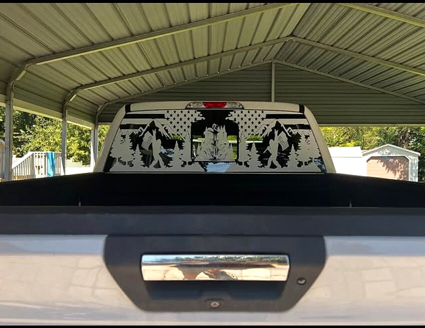 Custom Rear Window Decal